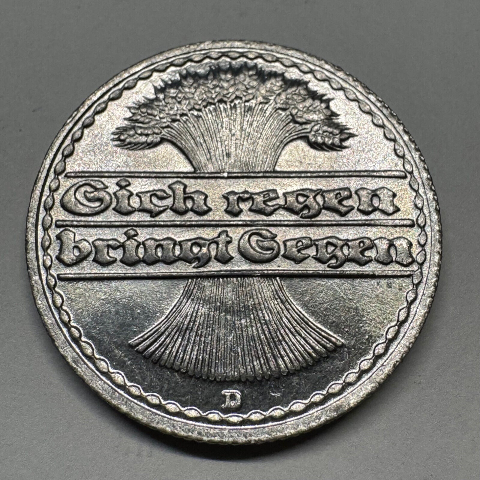 1922 Germany 50 Pfennig - Beautiful Coin - #B-055