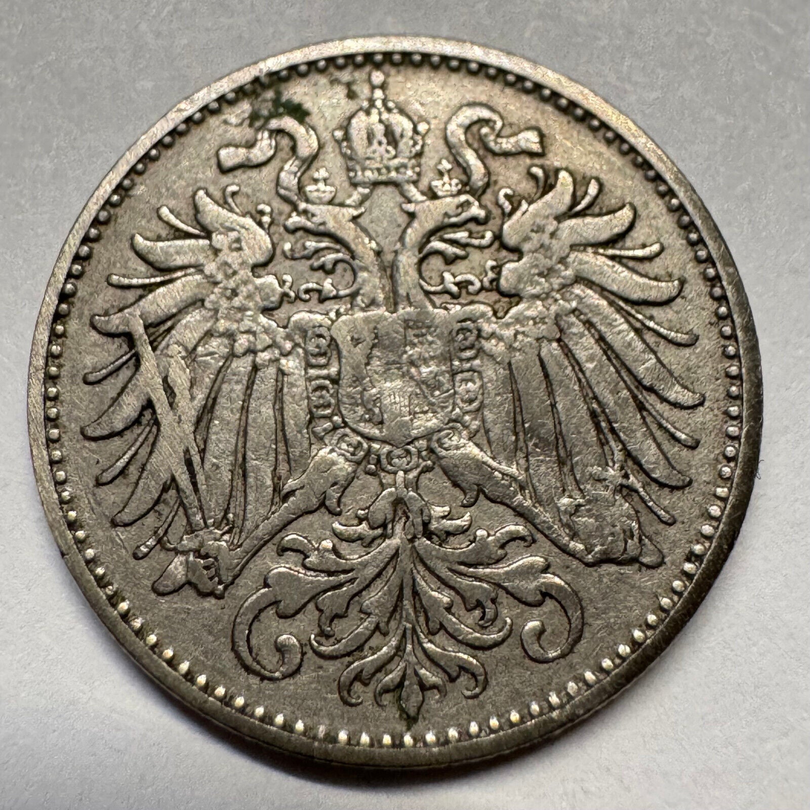 1894 Austria 10 Heller - Beautiful Coin - #A-089