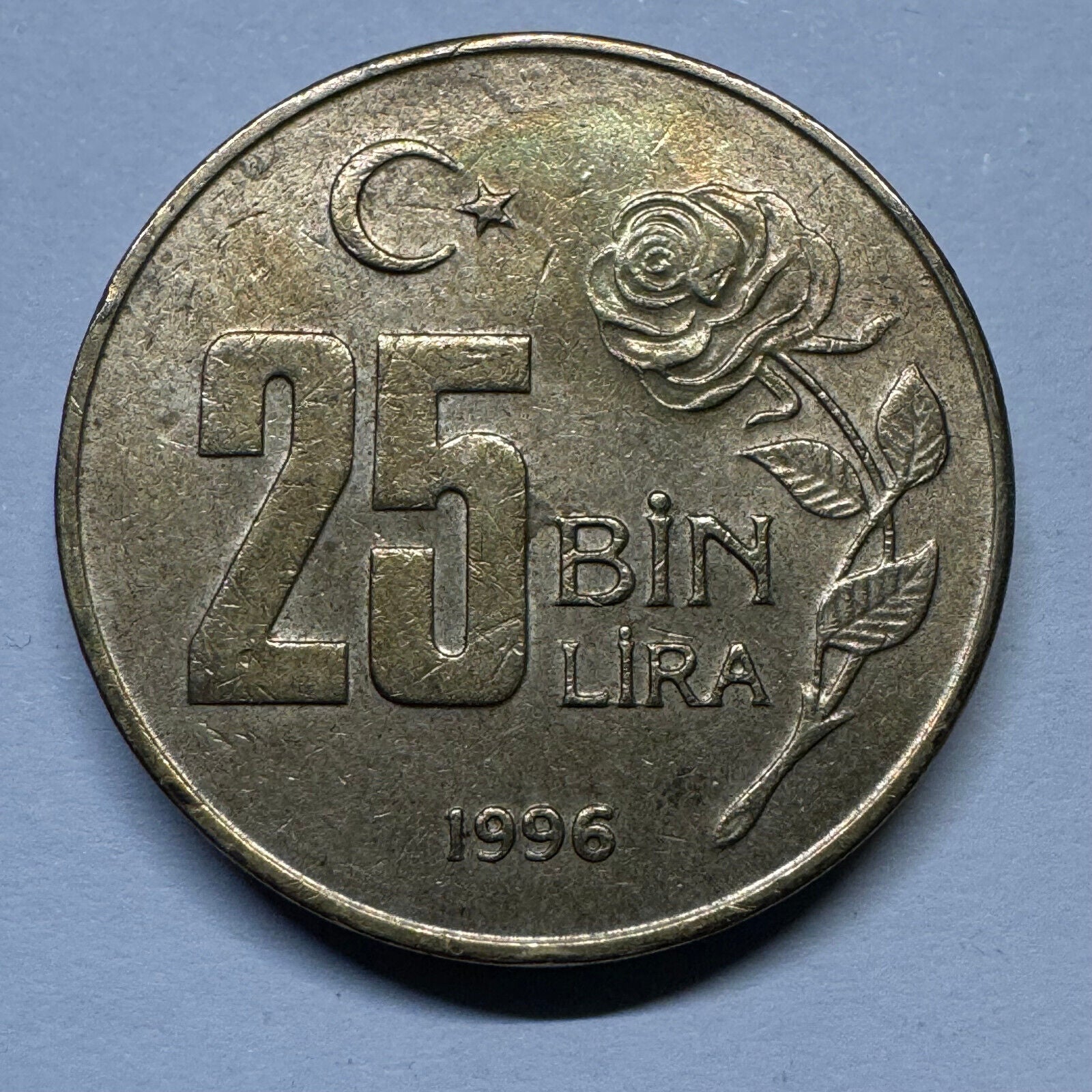 Turkey 199625 Bin Lira - Beautiful Coin - #A-007