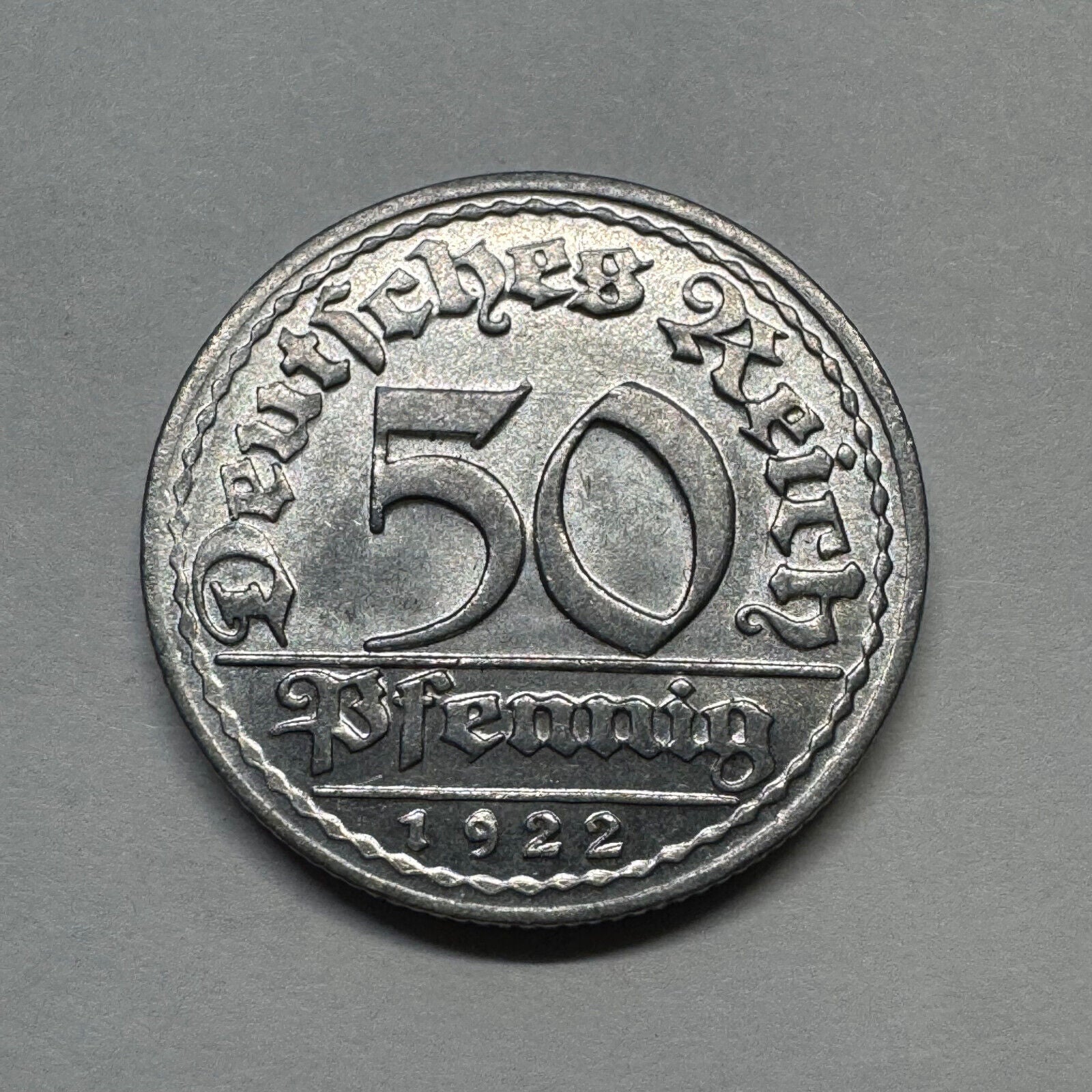 1922 Germany 50 Pfennig - Beautiful Coin - #B-006