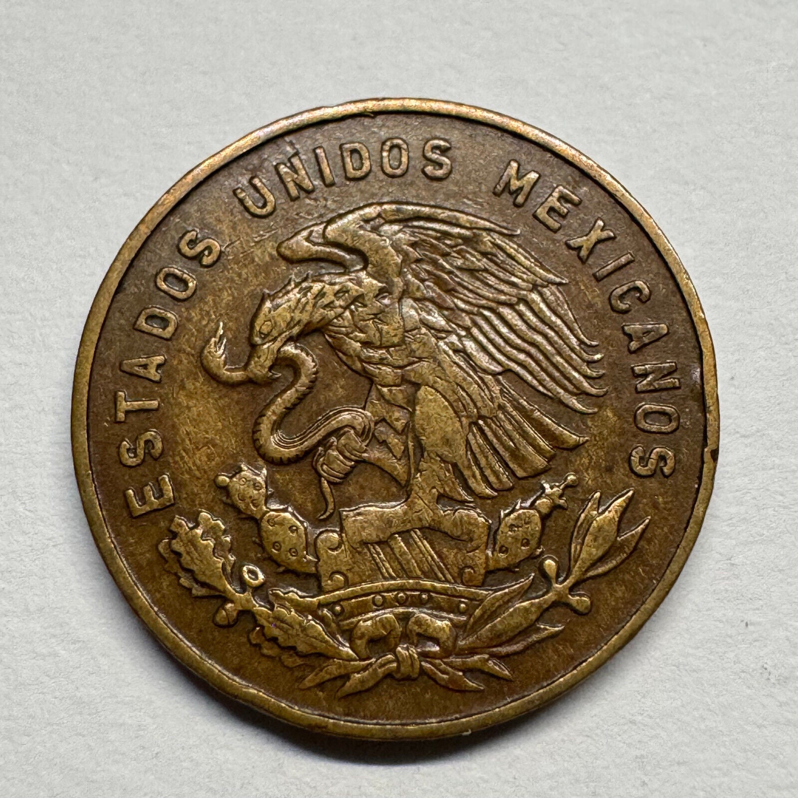1958 Mexico 5 Centavos - Beautiful Coin - #B-057