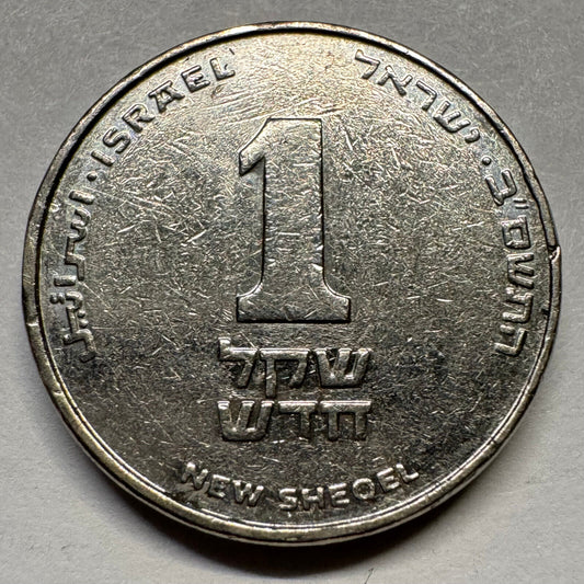 2007 Israel 1 Sheqel - Beautiful Coin - #A-077