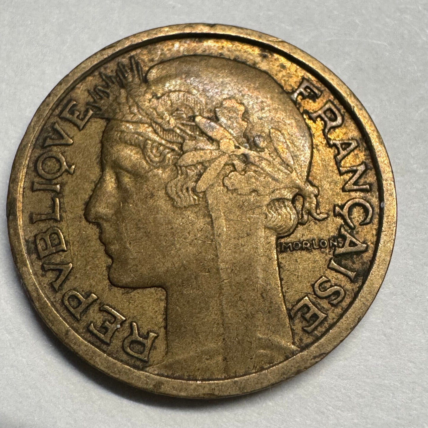 1938 France 50 Centimes - Beautiful Coin - #A-080
