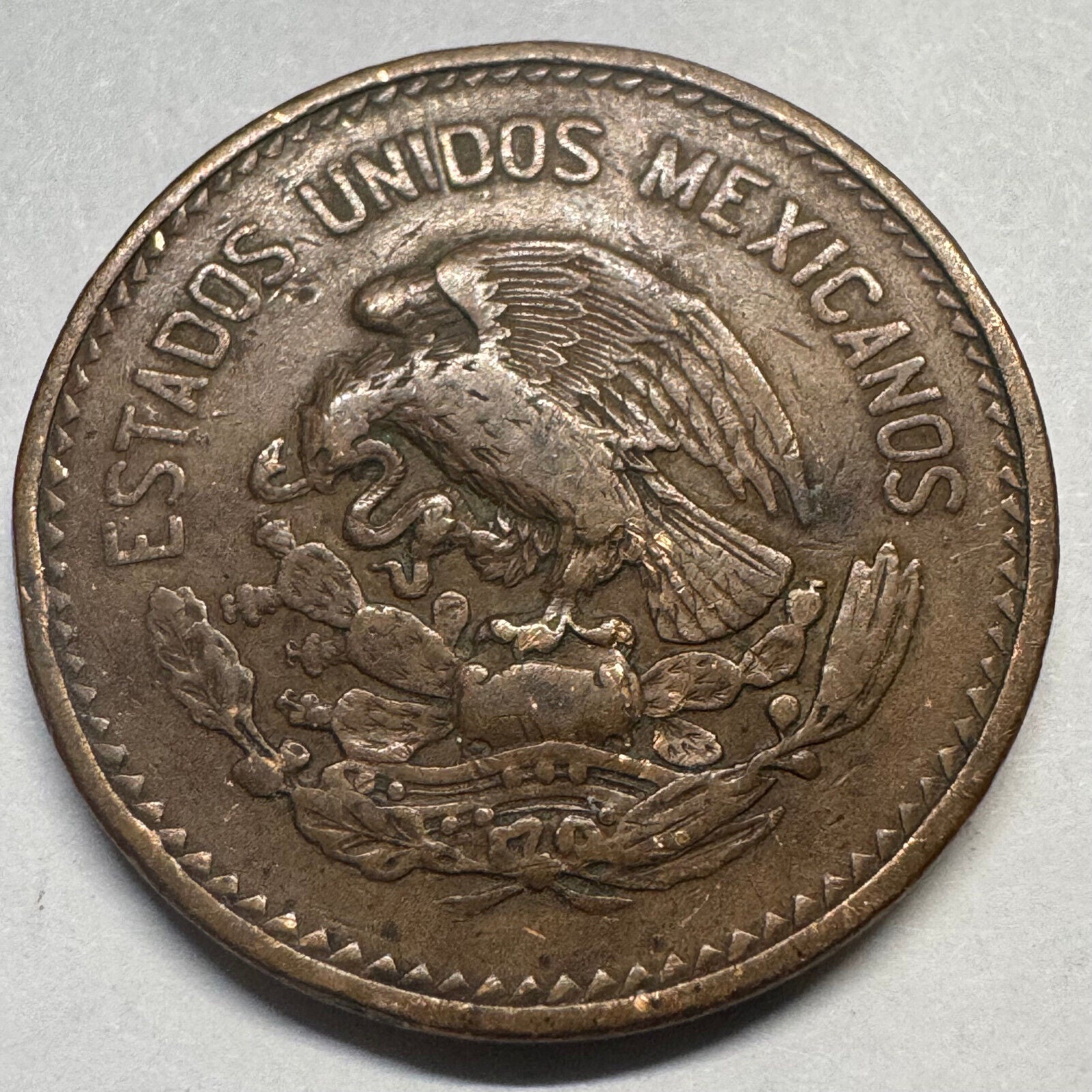 1953 Mexico 20 Centavos - Beautiful Coin - #A-073