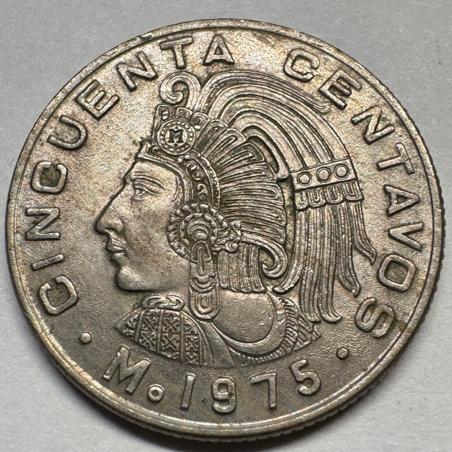 1975 Mexico 50 Centavos - Beautiful Coin - #A-076