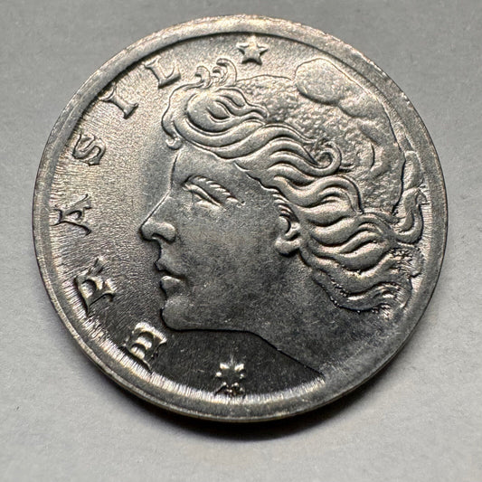 1967 Brazil 2 Centavos - Beautiful Coin - #A-026