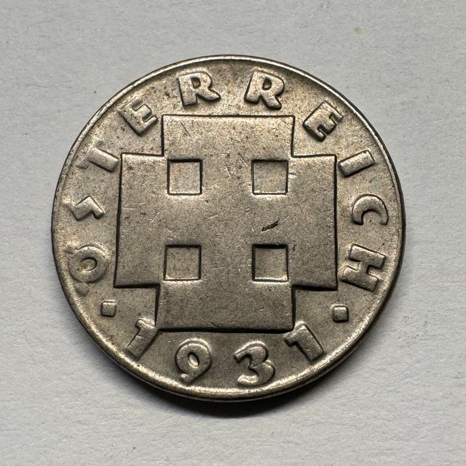 1931 Austria 5 Groschen - Beautiful Coin - #B-042