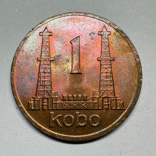 1974 Nigeria 1 Kobo - Beautiful Coin - #A-011