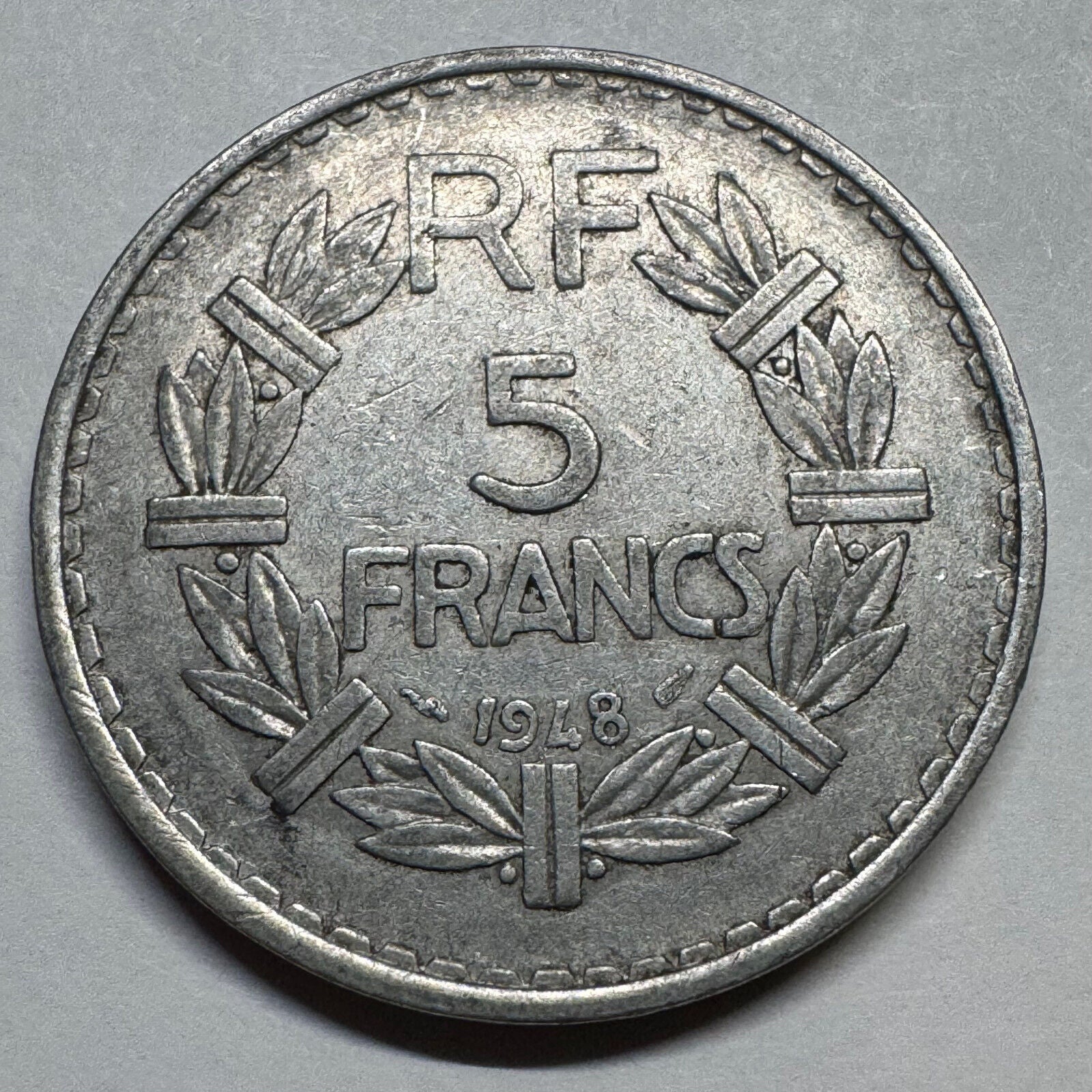1948 France 5 Francs - Beautiful Coin - #A-072