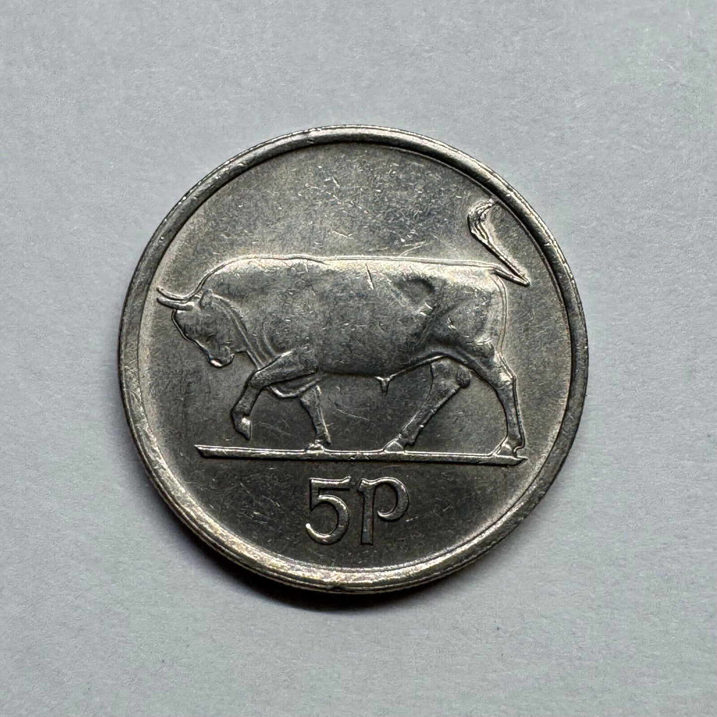 1996 Ireland 5 Pence - Beautiful Coin - #B-008