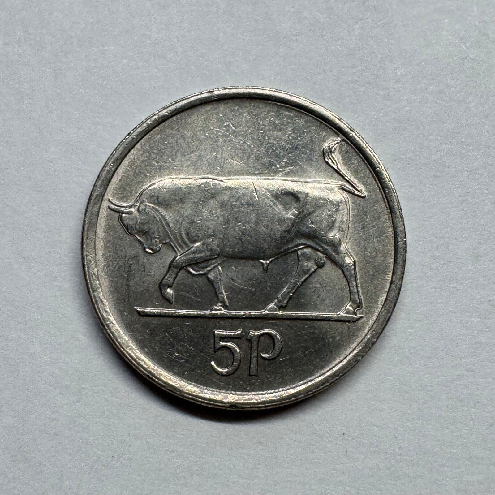 1996 Ireland 5 Pence - Beautiful Coin - #B-008