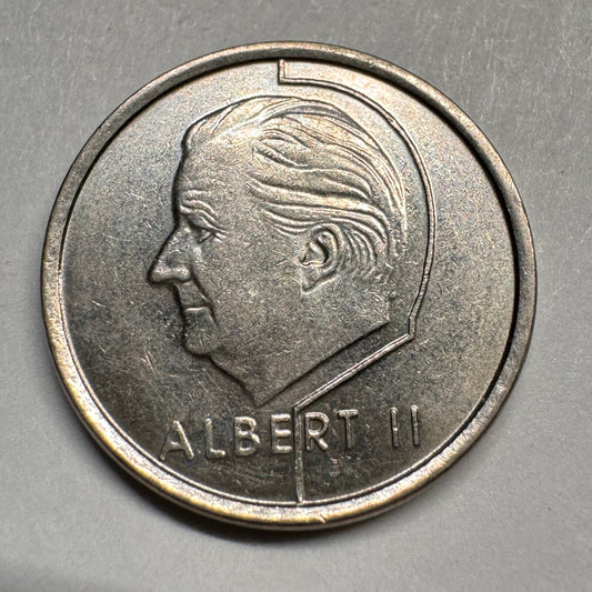 1997 Belgium 1 Franc - Beautiful Coin - #A-016