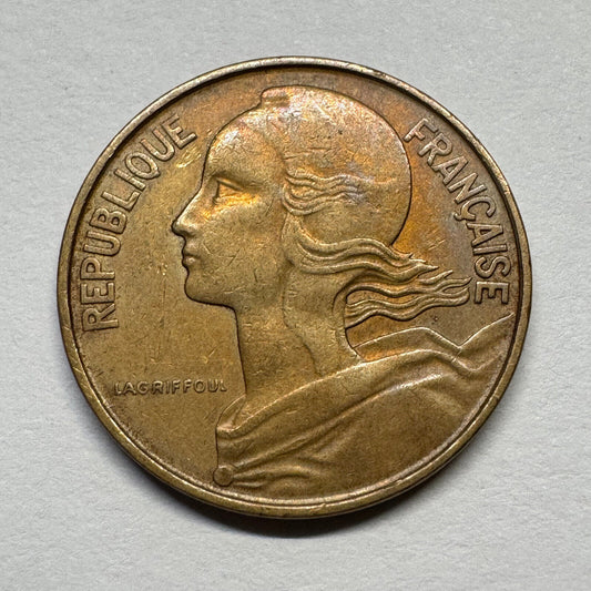 1971 France 10 Centimes - Beautiful Coin - #B-048