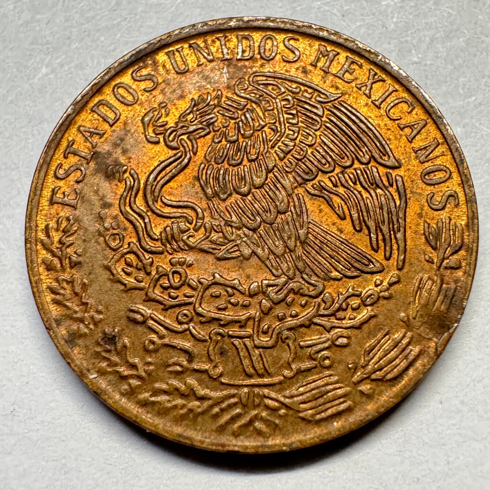 1974 Mexico 5 Centavos - Beautiful Coin - #A-038