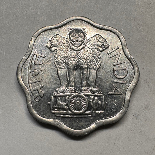 1968 India 2 Paise - Beautiful Coin - #A-013