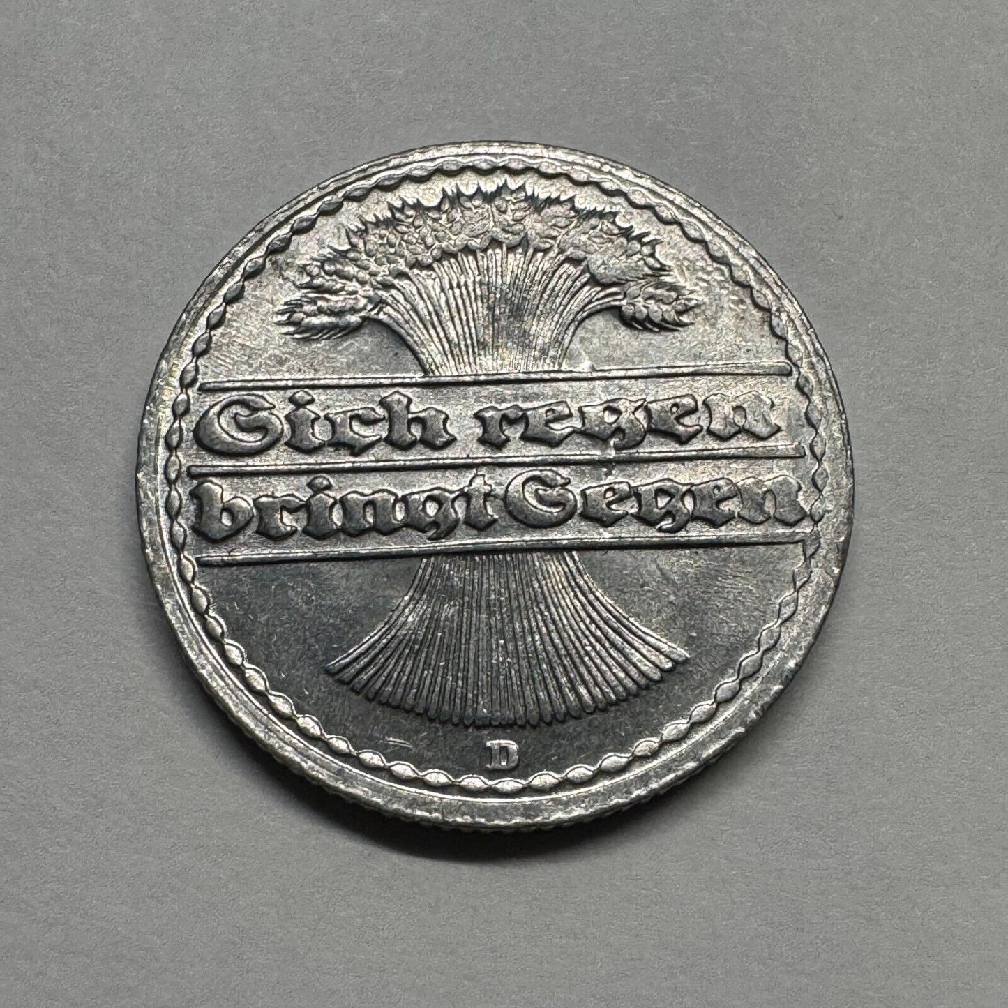 1922 Germany 50 Pfennig - Beautiful Coin - #B-006
