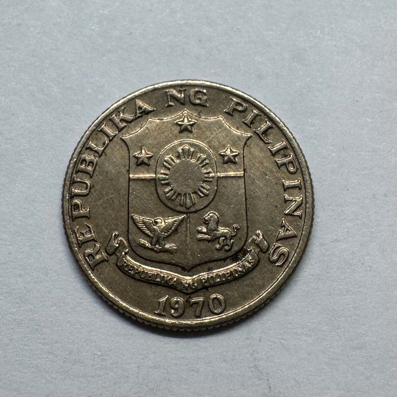 1970 Philippines 10 Sentimos - Beautiful Coin - #B-012