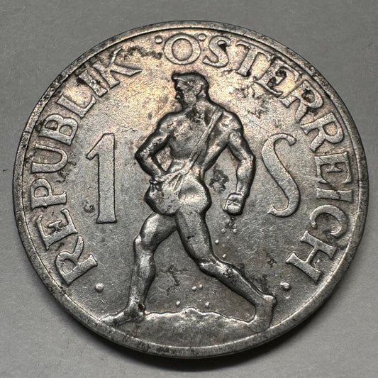 1946 Austria 1 Schilling - Beautiful Coin - #A-060