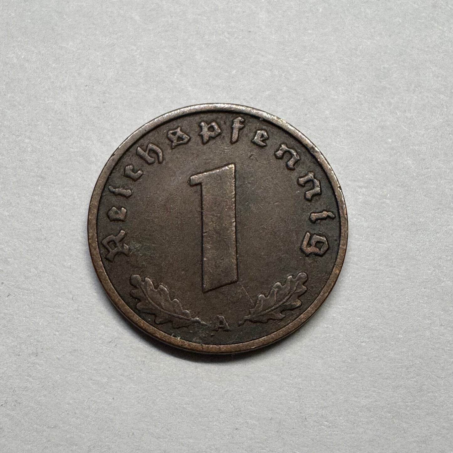 1938 Germany 1 Reichspfennig - Beautiful Coin - #B-006